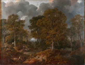Gainsboroughs skog («Cornard Wood»), ca. 1748